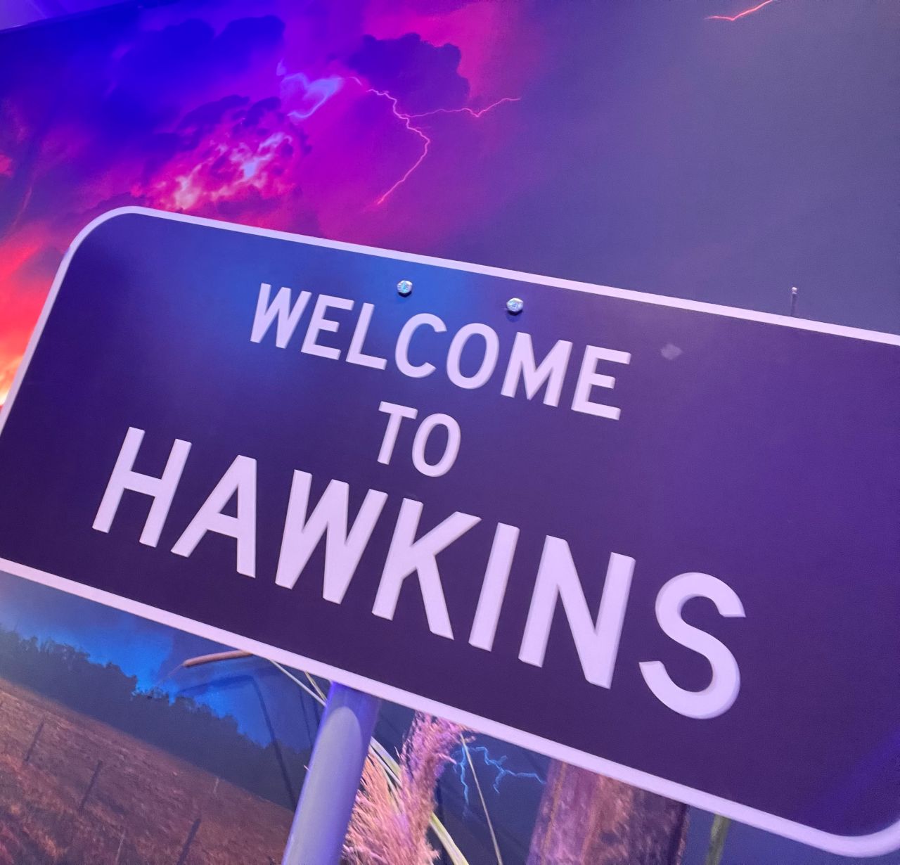 Welcome to Hawkins Sign